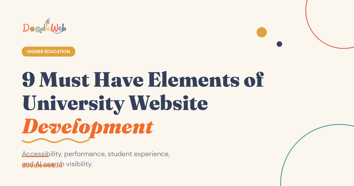 9 must-have elements of university website development