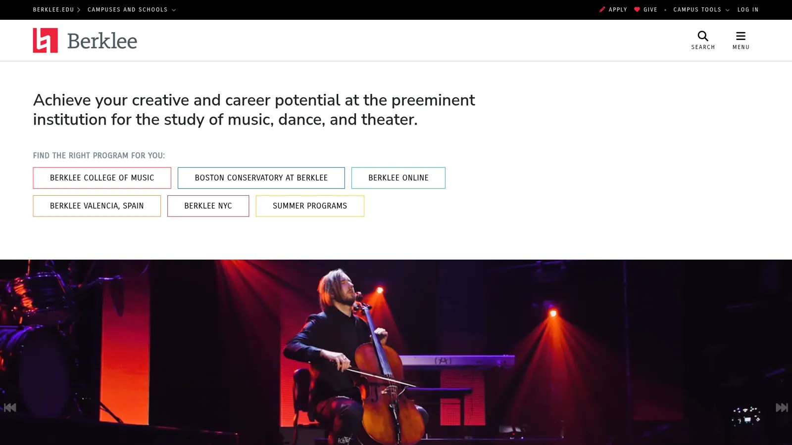 Berklee College of Music — accessibility audit and remediation
