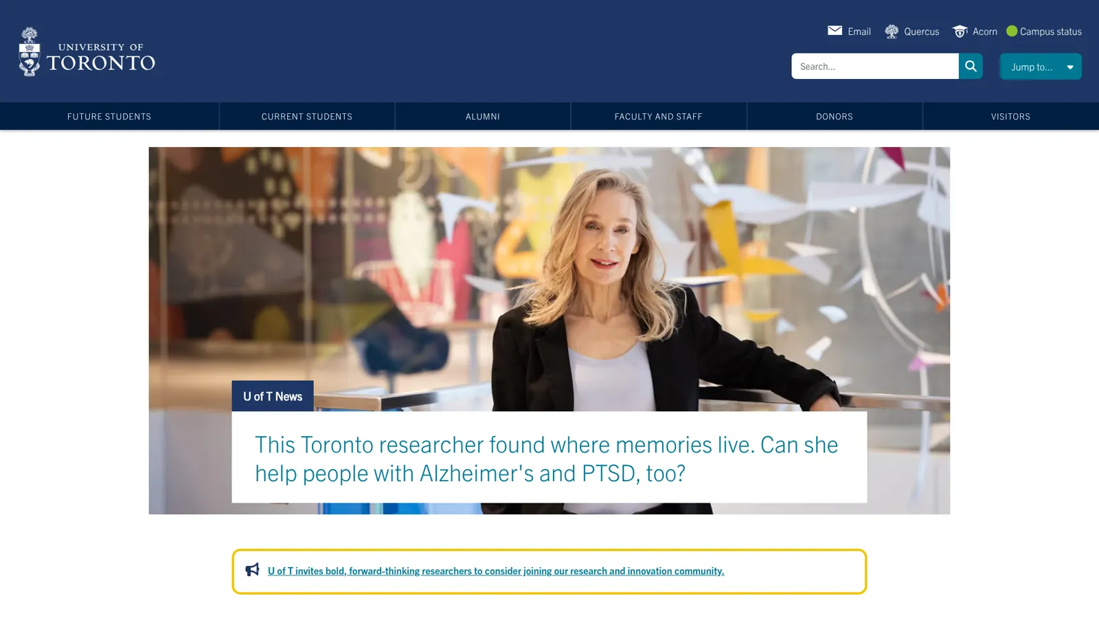 University of Toronto — accessibility remediation