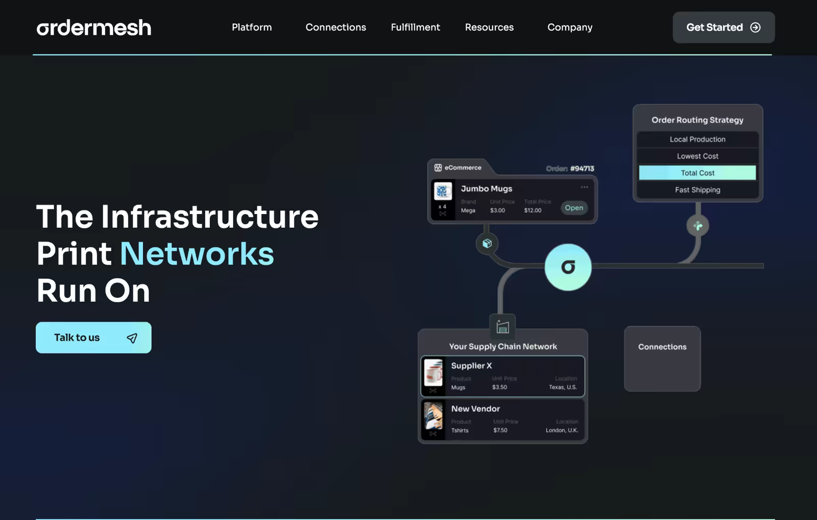 OrderMesh Replatform screenshot 2